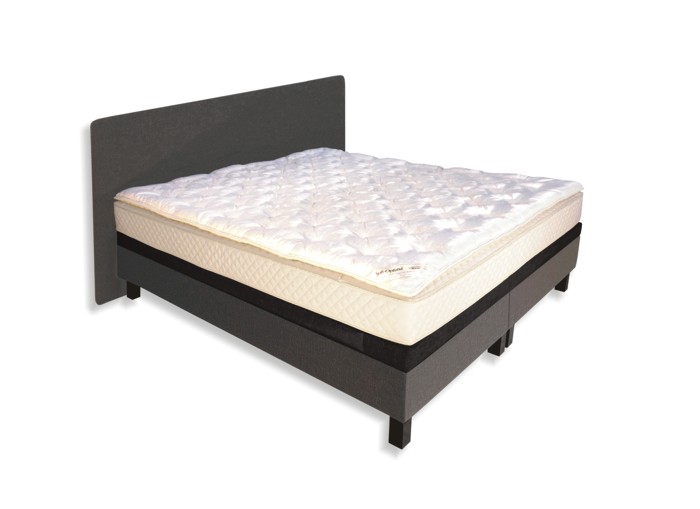 SwissBox in Stoff Natura schwarz mit Optima-Wasserbett ! COPYRIGHT erw�hnen !